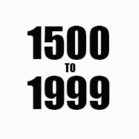 1500-1999